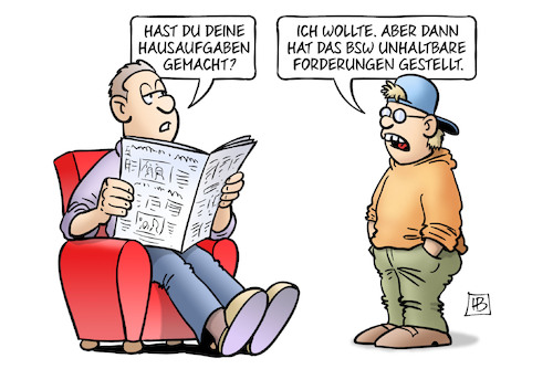 BSW-Forderungen BSW-Forderungen