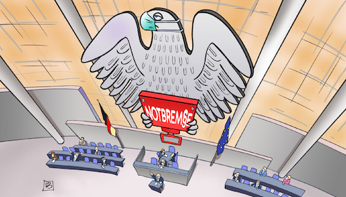 Bundestag-Notbremse Bundestag-Notbremse
