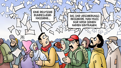 Bundeswehr-Abschiebung Bundeswehr-Abschiebung
