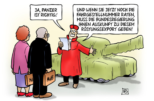 BVerfG zu Rüstungsexport BVerfG zu Rüstungsexport