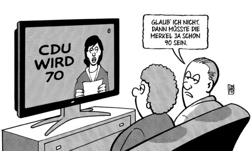 CDU wird 70