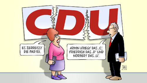 CDU zerreisst CDU zerreisst