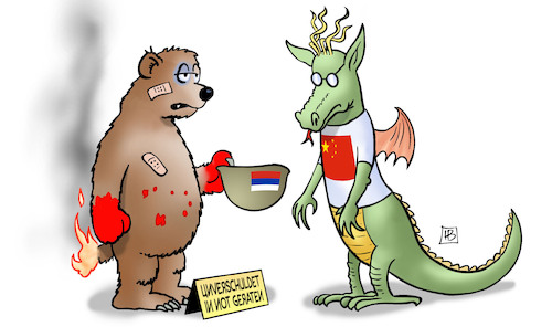 China-Hilfe für Russland