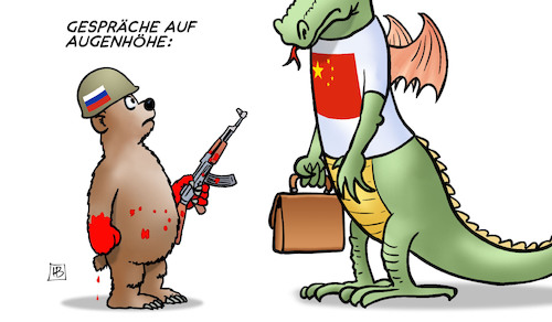 China-Russland auf Augenhöhe China-Russland auf Augenhöhe
