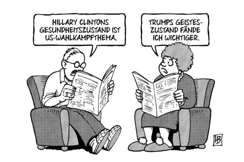 Clintons Gesundheit