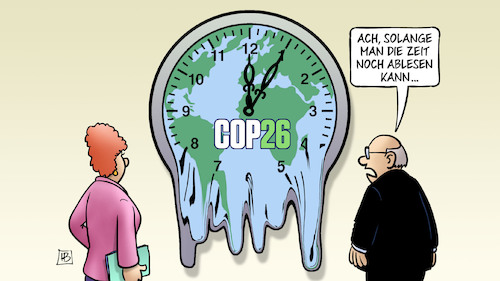 COP26-Uhr COP26-Uhr