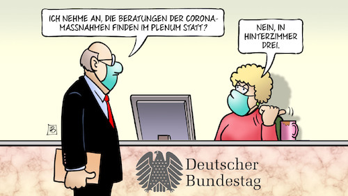 Corona-Hinterzimmer Corona-Hinterzimmer