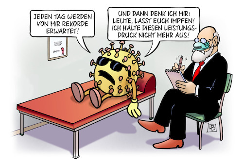 Corona-Leistungsdruck Corona-Leistungsdruck