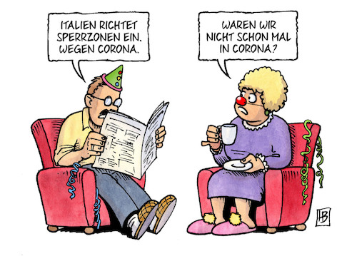 Corona-Sperrgebiete