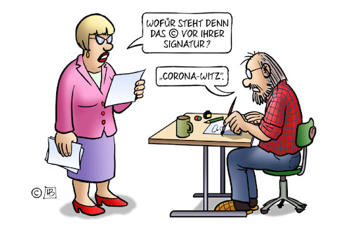 Corona-Witz Corona-Witz