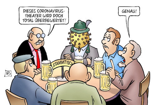 Coronavirus-Überbewertung Coronavirus-Überbewertung