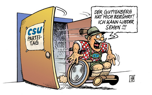 CSU-Parteitag und Guttenberg CSU-Parteitag und Guttenberg