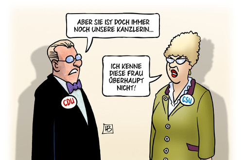CSU und Merkel CSU und Merkel