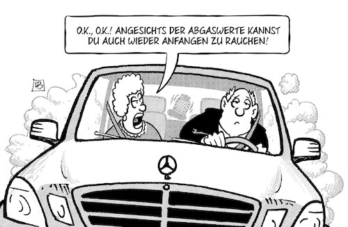 Daimler-Abgase