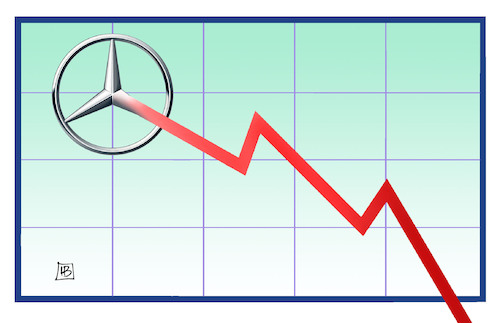 Cartoon: Daimler-Gewinnerwartungen (medium) by Harm Bengen tagged daimler,mercedes,gewinnerwartungen,gewinnwarnung,aktien,börse,harm,bengen,cartoon,karikatur,daimler,mercedes,gewinnerwartungen,gewinnwarnung,aktien,börse,harm,bengen,cartoon,karikatur