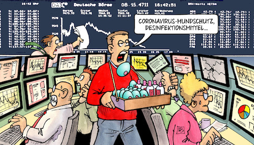 DAX und Coronavirus