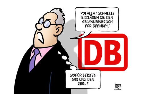 DB-Gewinneinbruch DB-Gewinneinbruch