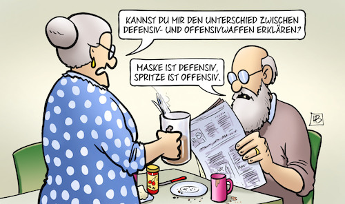 Defensiv und Offensiv