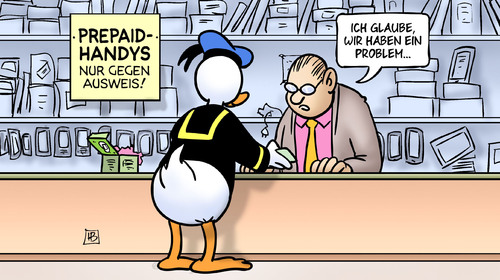 Donald-Duck-Ausweis Donald-Duck-Ausweis