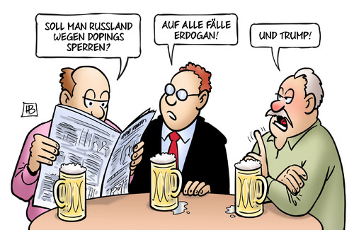 Doping-Sperren Doping-Sperren