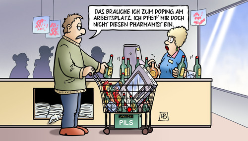 Cartoon: Doping im Beruf (medium) by Harm Bengen tagged doping,arbeitsplatz,beruf,drogen,pharmazeutika,pharmamist,aufputschmittel,leistungsfaehigkeit,steigerung,harm,bengen,cartoon,karikatur,doping,arbeitsplatz,beruf,drogen,pharmazeutika,pharmamist,aufputschmittel,leistungsfaehigkeit,steigerung,harm,bengen,cartoon,karikatur