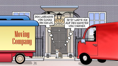 Downing-Street-Umzug Downing-Street-Umzug