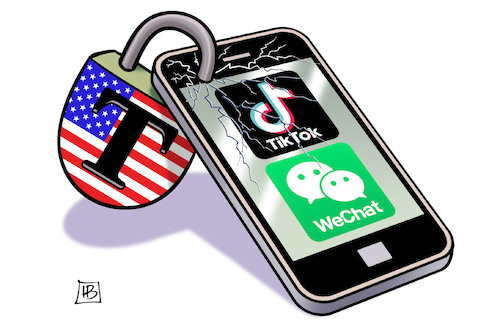 Druck auf TikTok Druck auf TikTok