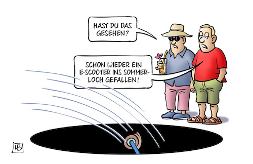 E-Scooter und Sommerloch E-Scooter und Sommerloch