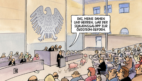 Cartoon: EEG-Schweinsgalopp (medium) by Harm Bengen tagged schweinsgalopp,eeg,oekostromreform,gabriel,bundestag,debatte,harm,bengen,cartoon,karikatur,schweinsgalopp,eeg,oekostromreform,gabriel,bundestag,debatte,harm,bengen,cartoon,karikatur