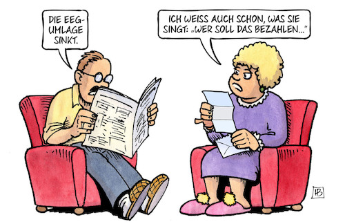 EEG-Umlage sinkt EEG-Umlage sinkt
