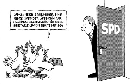 Eiertanz um Rente mit 67 Eiertanz um Rente mit 67