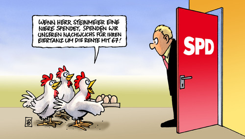 Eiertanz um Rente mit 67 Eiertanz um Rente mit 67