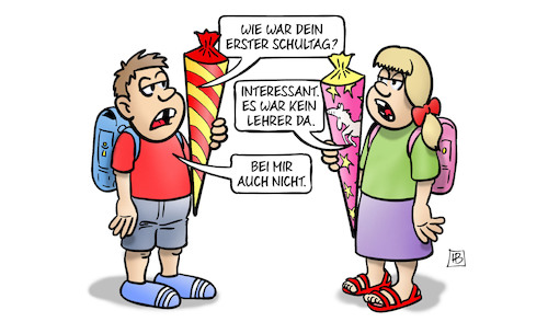 Einschulung und Lehrermangel