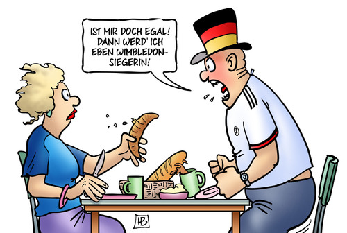 Cartoon: EM-Aus (medium) by Harm Bengen tagged wimbledon,siegerin,kerber,em,europameisterschaft,fussball,ausscheiden,ende,deutschland,frankreich,harm,bengen,cartoon,karikatur,wimbledon,siegerin,kerber,em,europameisterschaft,fussball,ausscheiden,ende,deutschland,frankreich,harm,bengen,cartoon,karikatur