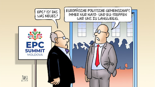 Cartoon: EPC-Gipfel (medium) by Harm Bengen tagged epc,gipfel,moldau,neues,europäische,politische,gemeinschaft,nato,eu,treffen,langweilig,selenskyj,russland,ukraine,krieg,harm,bengen,cartoon,karikatur,epc,gipfel,moldau,neues,europäische,politische,gemeinschaft,nato,eu,treffen,langweilig,selenskyj,russland,ukraine,krieg,harm,bengen,cartoon,karikatur