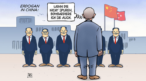 Erdogan in China