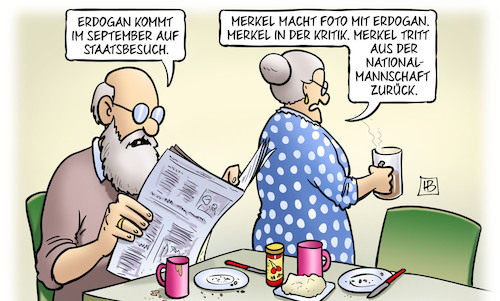 Cartoon: Erdogan kommt (medium) by Harm Bengen tagged erdogan,kommt,september,staatsbesuch,türkei,deutschland,merkel,özil,foto,kritik,rücktritt,nationalmannschaft,susemil,harm,bengen,cartoon,karikatur,erdogan,kommt,september,staatsbesuch,türkei,deutschland,merkel,özil,foto,kritik,rücktritt,nationalmannschaft,susemil,harm,bengen,cartoon,karikatur