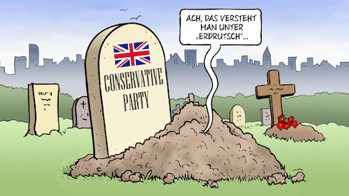 Erdrutsch UK Erdrutsch UK