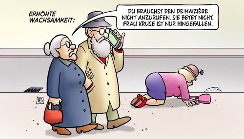Erhöhte Wachsamkeit Erhöhte Wachsamkeit