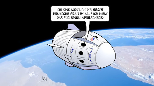 Erste Deutsche im All