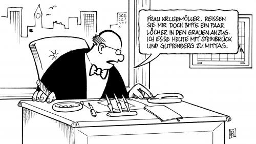 Essen mit Ministern Essen mit Ministern