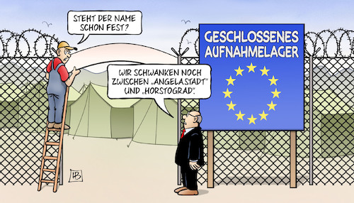 EU-Aufnahmelager EU-Aufnahmelager