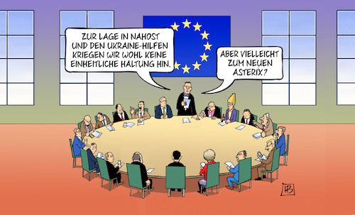 EU-Gipfel und Asterix EU-Gipfel und Asterix