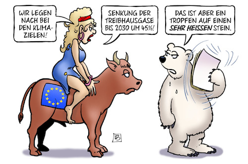 Cartoon: EU-Klimaschutzziele (medium) by Harm Bengen tagged eu,europa,stier,eisbaer,klimaschutzziele,senkung,treibhausgase,tropfen,heissen,stein,klimaerwaermung,hitze,harm,bengen,cartoon,karikatur,eu,europa,stier,eisbaer,klimaschutzziele,senkung,treibhausgase,tropfen,heissen,stein,klimaerwaermung,hitze,harm,bengen,cartoon,karikatur