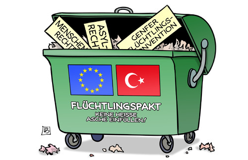 Eu-Türkei-Müllcontainer Eu-Türkei-Müllcontainer