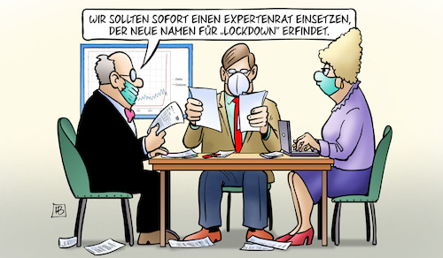 Cartoon: Experten-Namen (medium) by Harm Bengen tagged expertenrat,neue,namen,lockdown,corona,omikron,harm,bengen,cartoon,karikatur,expertenrat,neue,namen,lockdown,corona,omikron,harm,bengen,cartoon,karikatur