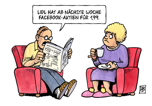 Facebook-Aktie