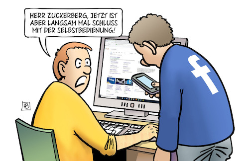 Facebook-Selbstbedienung Facebook-Selbstbedienung