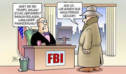 FBI bei Trumps Anwalt FBI bei Trumps Anwalt