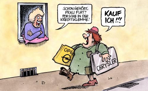 Cartoon: Fiat im Kaufrausch (medium) by Harm Bengen tagged fiat,chrysler,opel,porsche,auto,automobilindustrie,kaufrausch,kauf,verkauf,aktien,konzentration,krise,wirtschaftskrise,fenster,kissen,kaufen,pleite,fiat,chrysler,opel,porsche,auto,automobilindustrie,autos,industrie,wirtschaft,kaufrausch,kauf,verkauf,handel,aktien,aktie,konzentration,krise,wirtschaftskrise,kaufen,finanzkrise,konsum,konsument